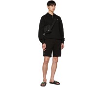 Black Croco Slides