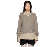 Gray Boiler Sweater