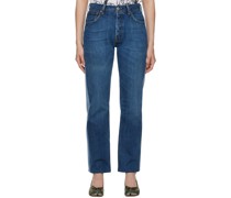 Blue Contrast Jeans