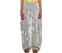 Silver Lawn Trousers