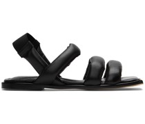 Black Kate Padded Sandals