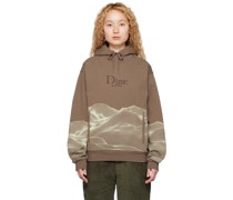 Brown Landscape Hoodie