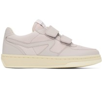 Purple Retro Court Sneakers