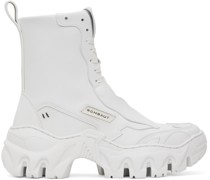 White Boccaccio II Ankle Boots