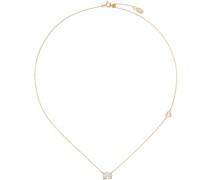 Gold #3762 Oval Necklace
