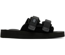 Black MOTO-VS Sandals