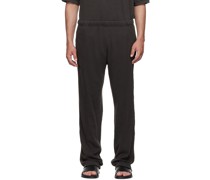 Gray Cotton Lounge Pants