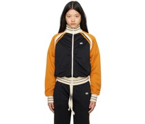 SSENSE Exclusive Black & Yellow Percussion Track Jacket