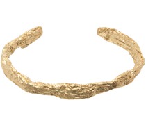Gold Foil Cuff Bracelet