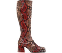 Red Donna Boots