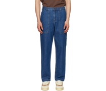 Blue Broom Jeans