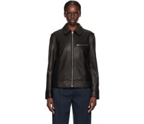 Black Manon Leather Jacket