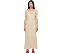 Beige Lione Maxi Dress