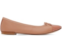 Pink Flora Ballerina Flats