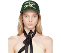 Green 'Horse Club' Cap