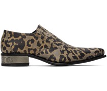 Brown New Rock Edition Blade Loafers