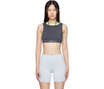 Gray & Green Sanz Sports Bra