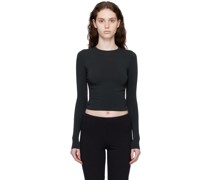 Black New Vintage Long Sleeve T-Shirt