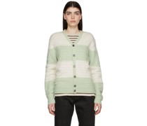 Green Nylon Cardigan
