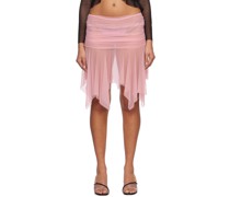 Pink Disco Midi Skirt