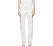 White Airbag Trousers