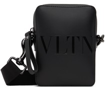 Black Small 'VLTN' Crossbody Bag