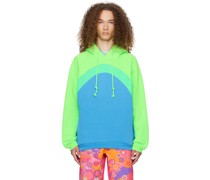 Green & Blue Rainbow Hoodie