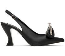 Black Coin Purse Heels