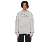 SSENSE Exclusive Gray Sweatshirt