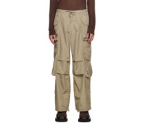 SSENSE Exclusive Taupe Gocar Cargo Pants