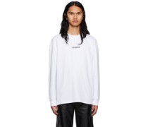 SSENSE Exclusive White Long Sleeve T-Shirt