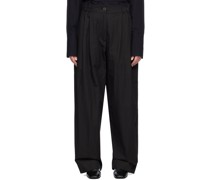 Black Nika Trousers