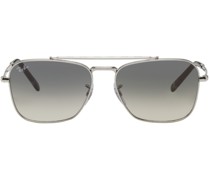 Silver New Caravan Sunglasses