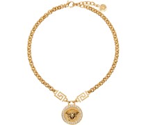 Gold 'La Medusa Greca' Necklace