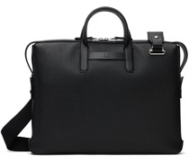 Black 1893 Harness Single Document Briefcase