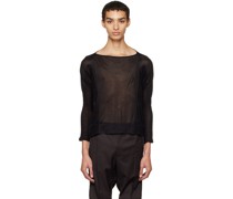 SSENSE Exclusive Black Long Sleeve T-Shirt