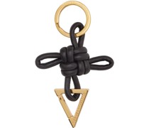 Black Triangle Key Ring