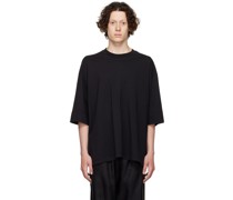 Black Cotton T-Shirt