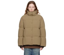 Khaki Sally Down Jacket