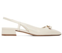 White Marlina Heels