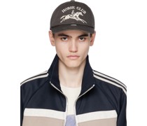 Gray 'Horse Club' Cap