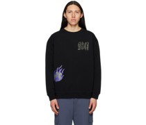 Black Flamepuzz Sweatshirt
