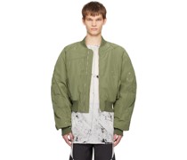 SSENSE Exclusive Green Tranquil Bomber Jacket