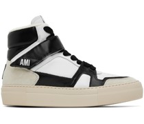 Black & White ADC High Top Sneakers