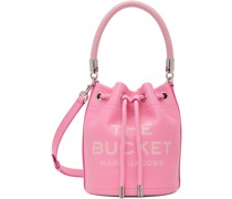 Pink 'The Leather Bucket' Bag