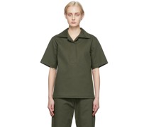Green Canvas Polo