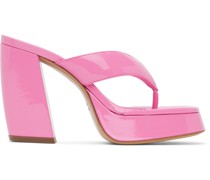 Pink Gia 17 Heeled Sandals