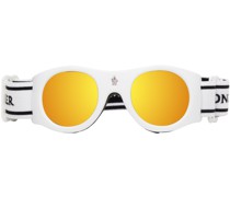 White Ski Goggles