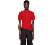 Red Fitted T-Shirt
