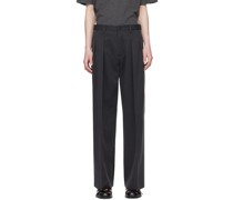 SSENSE Exclusive Gray Tailored Trousers